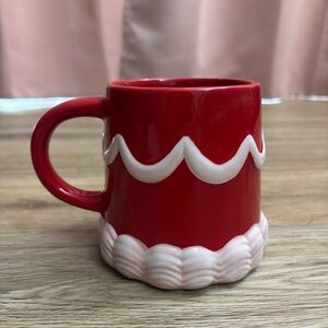 Target Bullseye Valentines 2026 Red Ceramic Frosted Cake Mug
